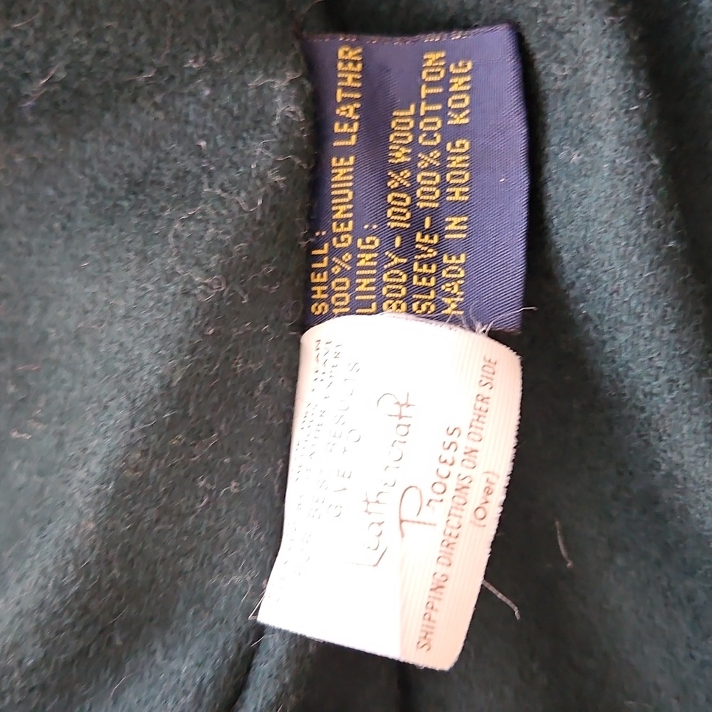 Silverado Leather Men's Vintage Bomber Jacket Medium - Picture 12 of 16